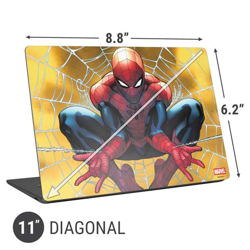 Marvel Spiderman Web Shooting Universal Laptop 11in (8.8 x 6.2in) Skin
